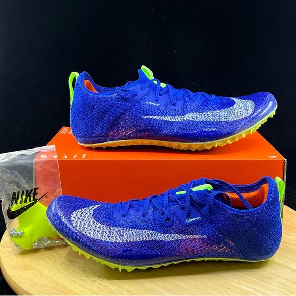 NIKE ZOOM SUPERFLY ELITE 2 Sprinting Spikes 100-400m  CD4382-400 Sz 8.5 M/ 10 W